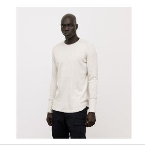 WINGS + HORNS Slub Long Sleeve Crewneck